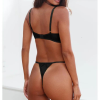 MOANNA Σετ εσωρούχων με σουτιέν-μπραλέτ και δαντέλα & στρινγκ με ψηλόμεσα στραπ