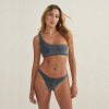 SUMMER GLITZ Μπικίνι Με Ένα Ώμο με γκλίτερ και παρτό κάτω μέρος