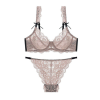 REGGINA Ρομαντικό δαντελένιο σετ εσωρούχων με φιογκάκι, μπανέλα & στρινγκ