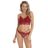 ADA Σετ εσωρούχων με μπραλέτ από δαντέλα, επένδυση, στραπς, φιογκάκια & μπραζίλ βρακάκι