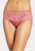 PROMESSE Σλιπ με φλοράλ σχέδιο και διαφάνειες