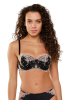 RENIA Στράπλες σουτιέν με μπανέλα και δαντέλα