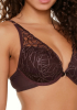 STELLA Σουτιέν με μπανέλα, διαφάνεια και γεωμετρικά σχέδια