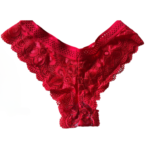 ZOIE Μπραζίλ floral δαντελένιο βρακάκι με απαλή υφή