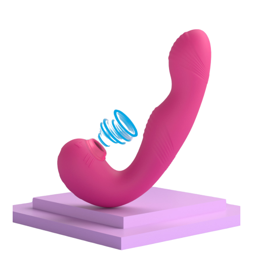 BLURRY ROSE  Δονητής με Αναρρόφηση & Διέγερση G-Spot