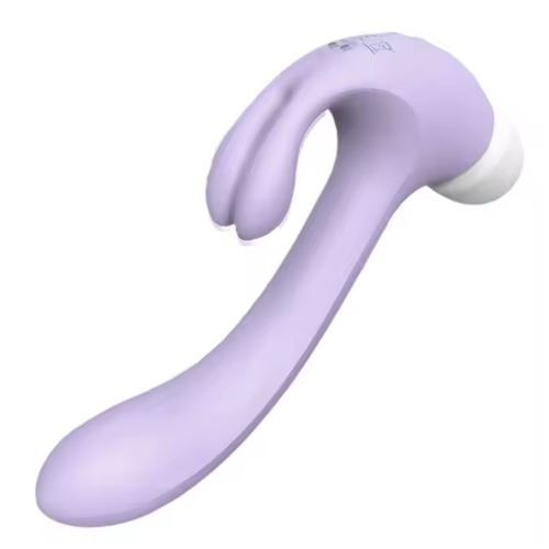 HAMMER RABBIT 3 σε 1 Δονητής με Διπλή Κεφαλή Rabbit, Δόνηση Σημείου G & Αναρρόφηση Κλειτορίδας