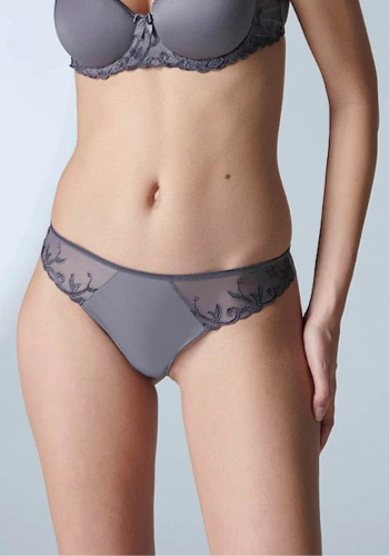 ANDORA Στρινγκ με λουλουδάτες λεπτομέρειες και διαφάνεια