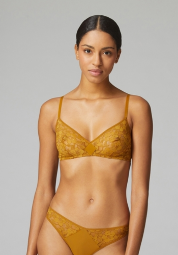 MARIE Μπραλέτ χωρίς μπανέλα με φλοράλ σχέδιο