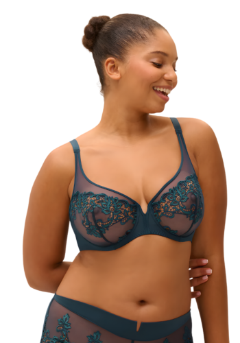 PAON Σουτιέν με δαντέλα και διαφάνεια