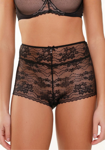 LORIE Ψηλόμεσο σλιπ με δαντέλα