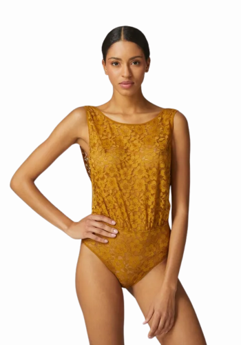 MARIE Κορμάκι με φλοράλ σχέδιο και διαφάνεια