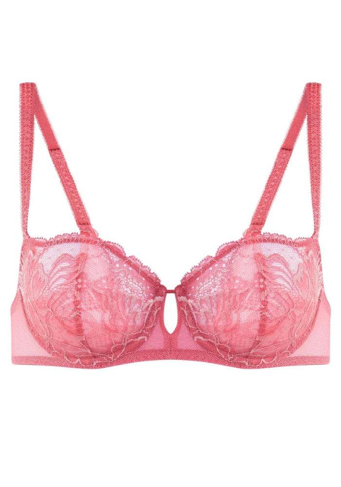 PROMESSE Διάφανο σουτιέν με φλοράλ σχέδιο και μπανέλα