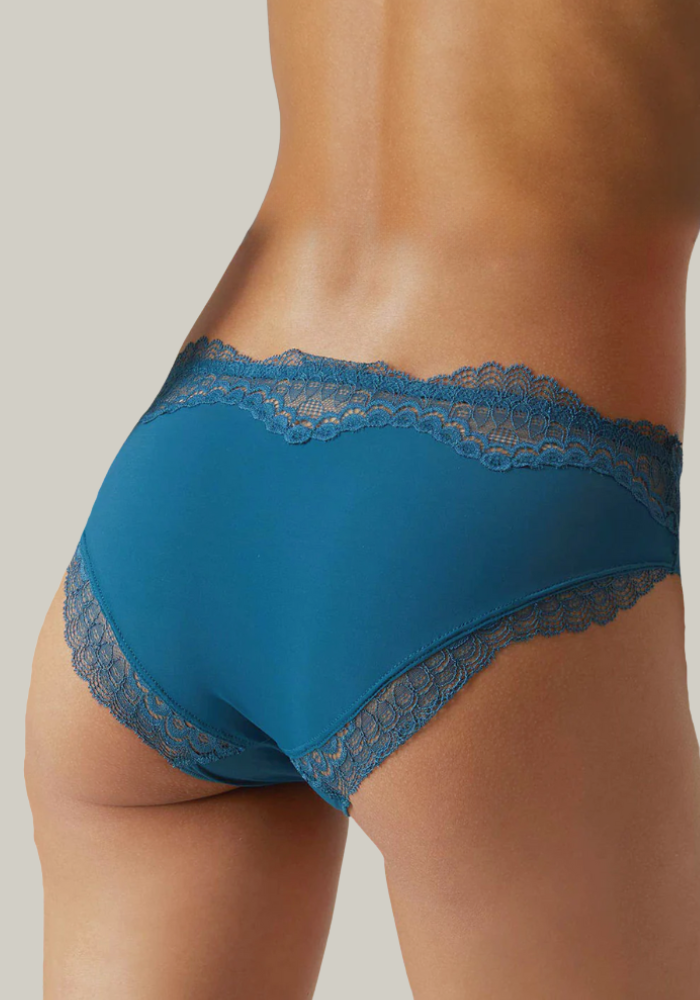 LINDI Σλιπ με λεπτομέρειες δαντέλας