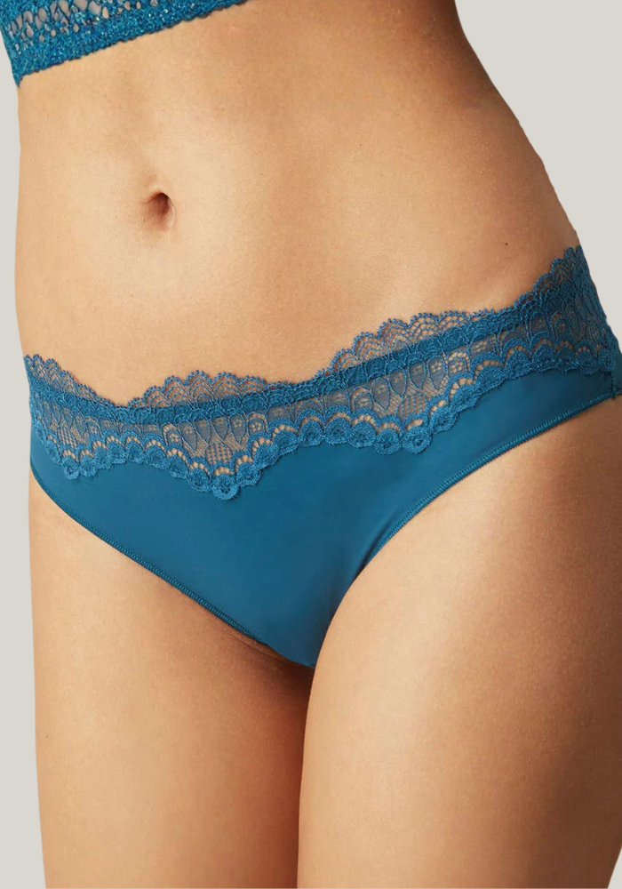 LINDI Σλιπ με λεπτομέρειες δαντέλας