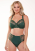 FOXINE Underwired lace bra with sheer details