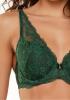 FOXY Σουτιέν με μπανέλα, διαφάνεια και φλοράλ δαντέλα