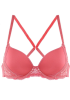 PROMESSE Underwired Bra with Floral Details