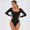 FANNIE Long sleeve brazilian cut bodysuit