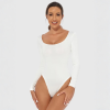 FANNIE Long sleeve brazilian cut bodysuit