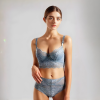 VIVIAN Lace lingerie set with high-waisted slip