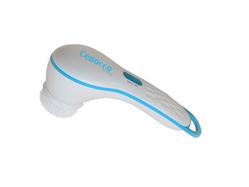 Αδιάβροχη Βούρτσα Καθαρισμού Προσώπου με 3 Λειτουργίες σε Λευκό Χρώμα